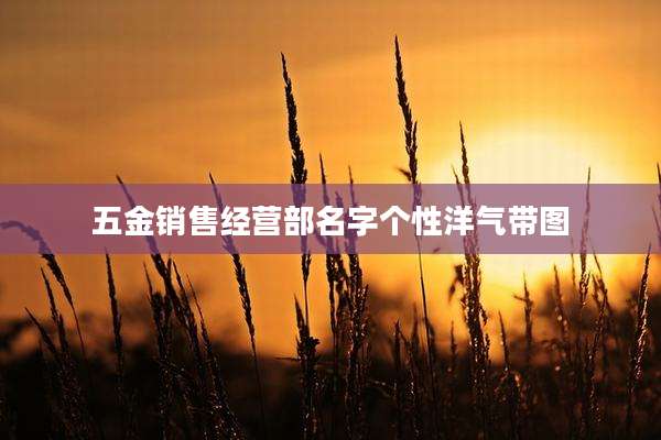 五金销售经营部名字个性洋气带图