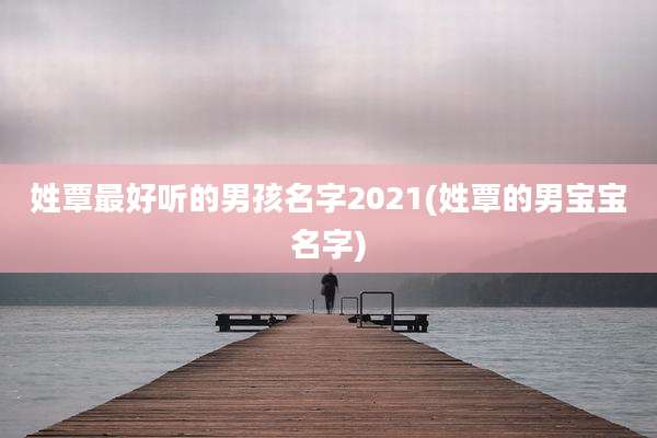姓覃最好听的男孩名字2021(姓覃的男宝宝名字)
