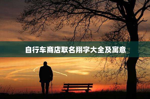 自行车商店取名翔字大全及寓意