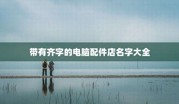 带有齐字的电脑配件店名字大全