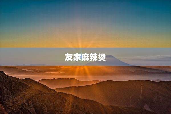 友家麻辣烫