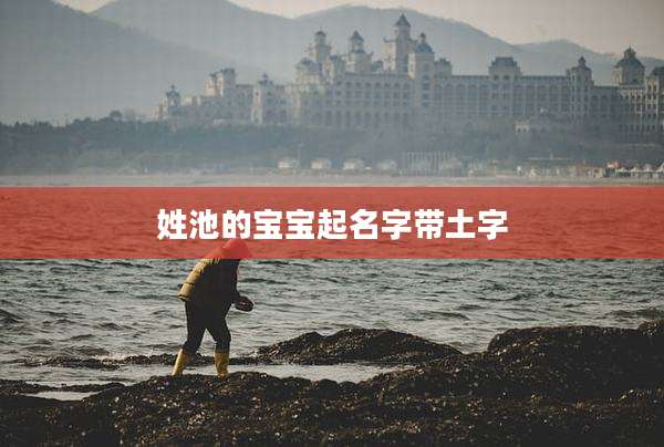 姓池的宝宝起名字带土字