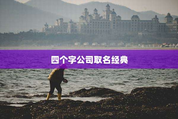 四个字公司取名经典