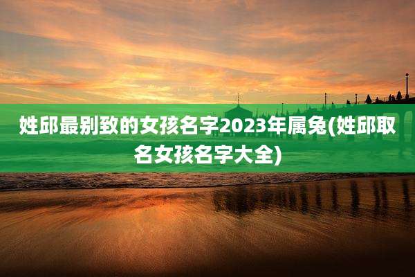 姓邱最别致的女孩名字2023年属兔(姓邱取名女孩名字大全)