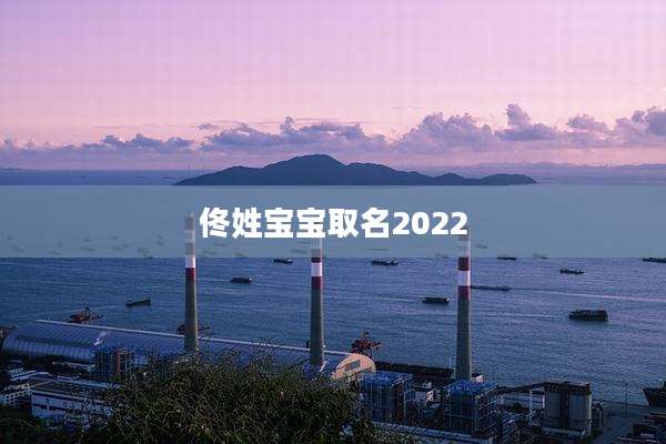 佟姓宝宝取名2022