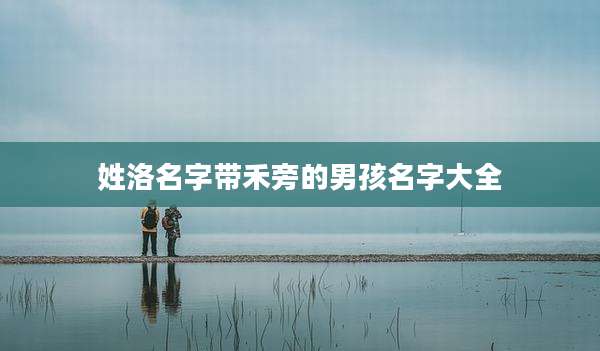 姓洛名字带禾旁的男孩名字大全