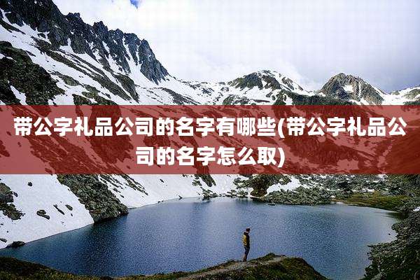 带公字礼品公司的名字有哪些(带公字礼品公司的名字怎么取)
