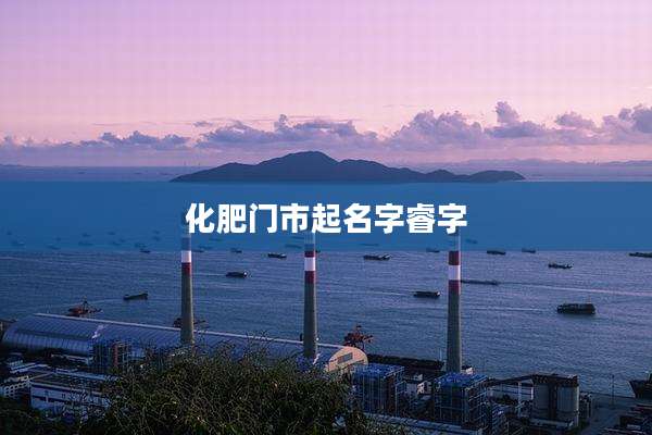 化肥门市起名字睿字