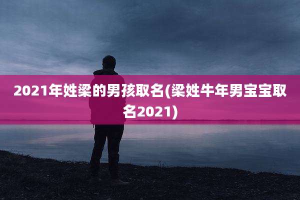 2021年姓梁的男孩取名(梁姓牛年男宝宝取名2021)