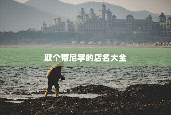 取个带尼字的店名大全