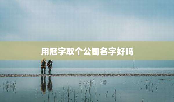 用冠字取个公司名字好吗