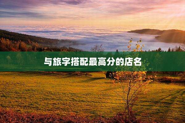 与旅字搭配最高分的店名