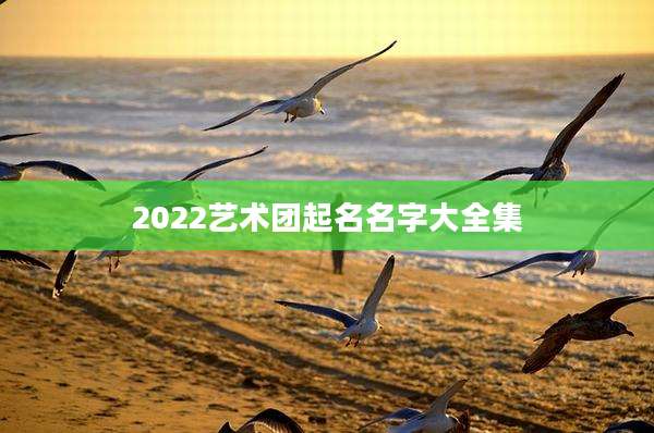 2022艺术团起名名字大全集
