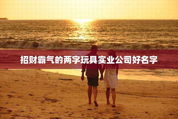 招财霸气的两字玩具实业公司好名字