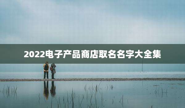 2022电子产品商店取名名字大全集