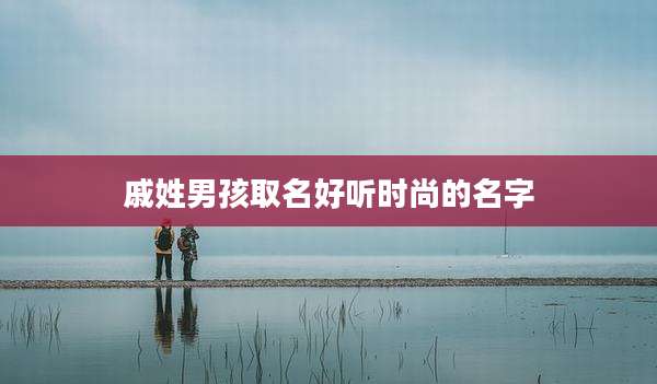戚姓男孩取名好听时尚的名字