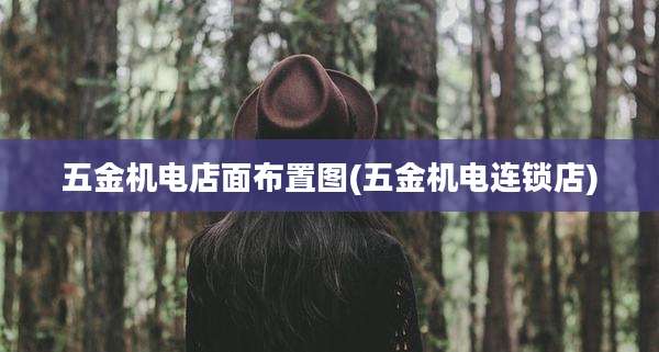 五金机电店面布置图(五金机电连锁店)
