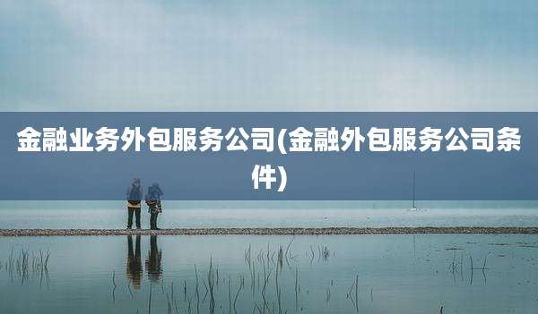 金融业务外包服务公司(金融外包服务公司条件)