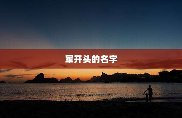 军开头的名字