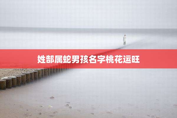 姓郜属蛇男孩名字桃花运旺
