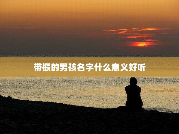 带振的男孩名字什么意义好听
