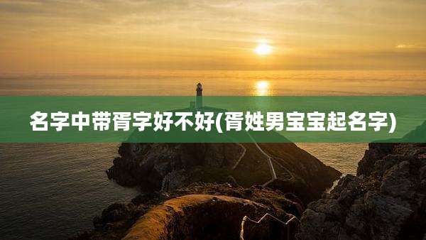 名字中带胥字好不好(胥姓男宝宝起名字)