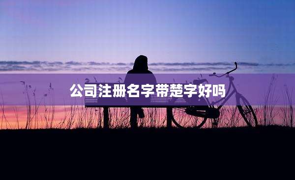 公司注册名字带楚字好吗