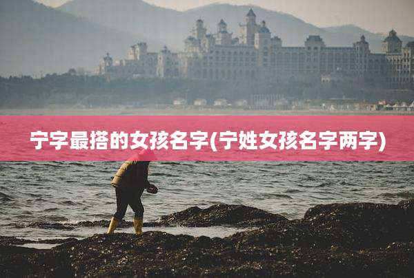 宁字最搭的女孩名字(宁姓女孩名字两字)