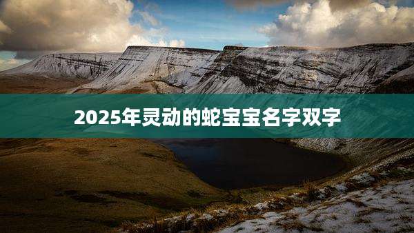 2025年灵动的蛇宝宝名字双字