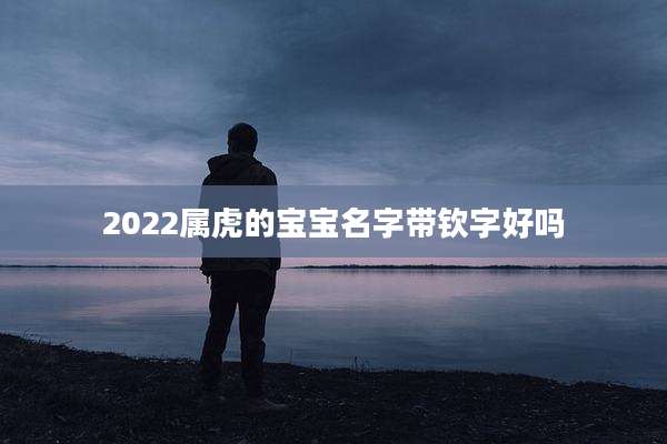 2022属虎的宝宝名字带钦字好吗