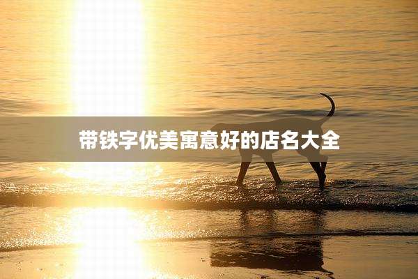 带铁字优美寓意好的店名大全