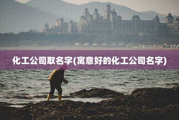 化工公司取名字(寓意好的化工公司名字)