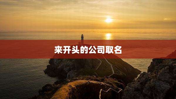 来开头的公司取名