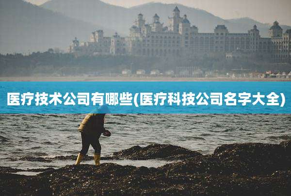 医疗技术公司有哪些(医疗科技公司名字大全)