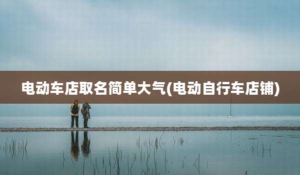 电动车店取名简单大气(电动自行车店铺)