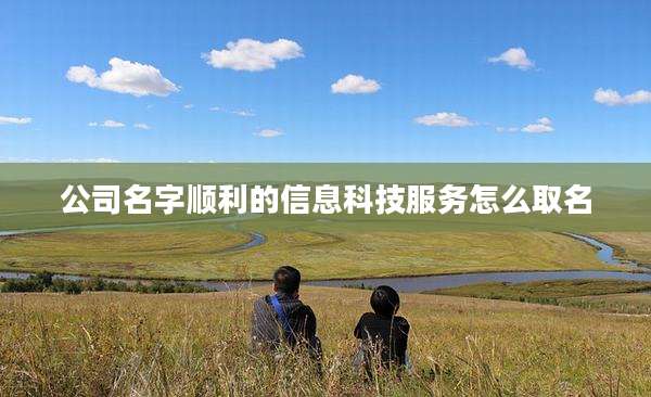 公司名字顺利的信息科技服务怎么取名