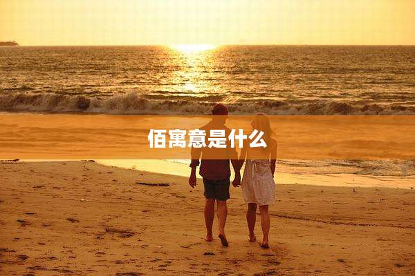 佰寓意是什么