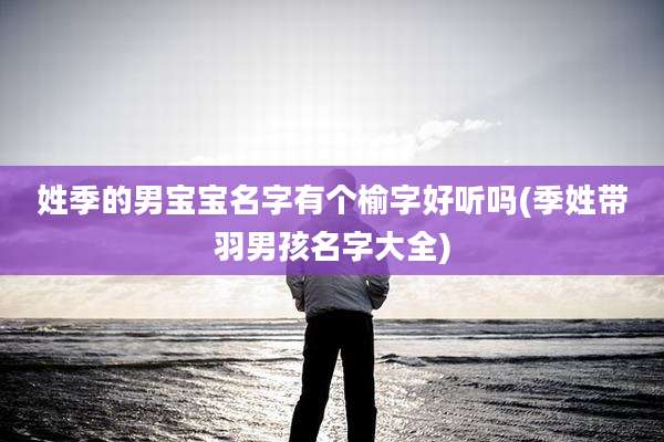姓季的男宝宝名字有个榆字好听吗(季姓带羽男孩名字大全)