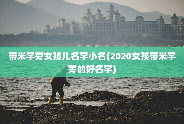 带米字旁女孩儿名字小名(2020女孩带米字旁的好名字)