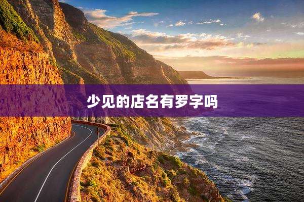 少见的店名有罗字吗