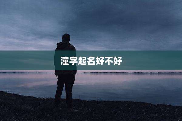 潼字起名好不好