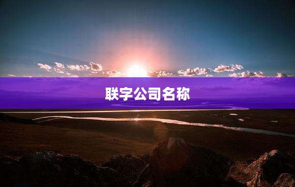 联字公司名称