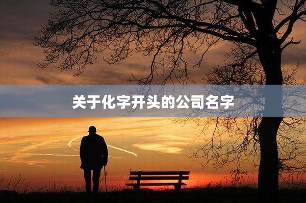 关于化字开头的公司名字