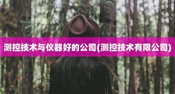 测控技术与仪器好的公司(测控技术有限公司)