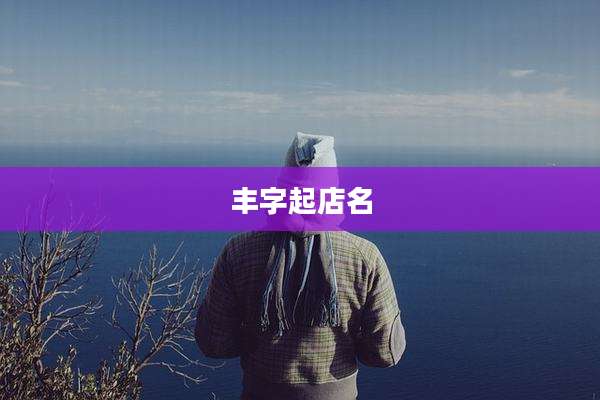 丰字起店名