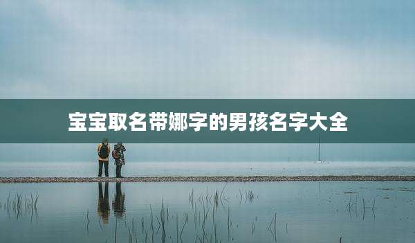 宝宝取名带娜字的男孩名字大全
