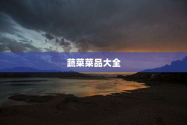 蔬菜菜品大全