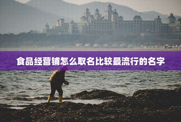 食品经营铺怎么取名比较最流行的名字