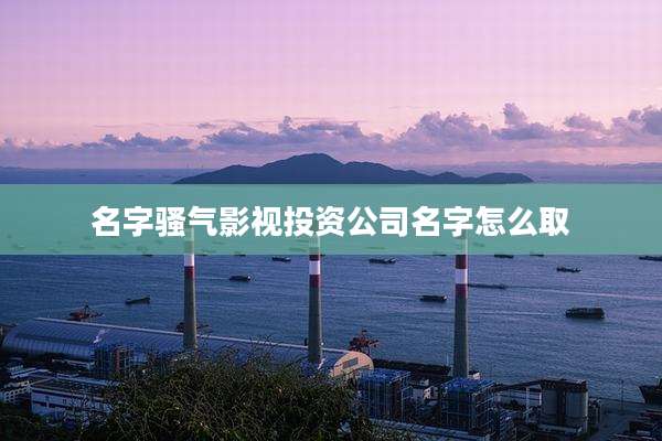 名字骚气影视投资公司名字怎么取