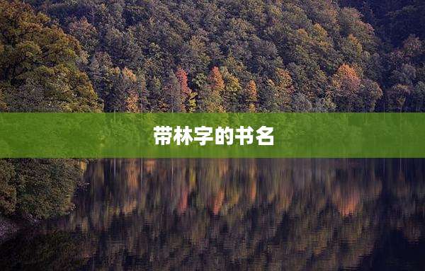 带林字的书名
